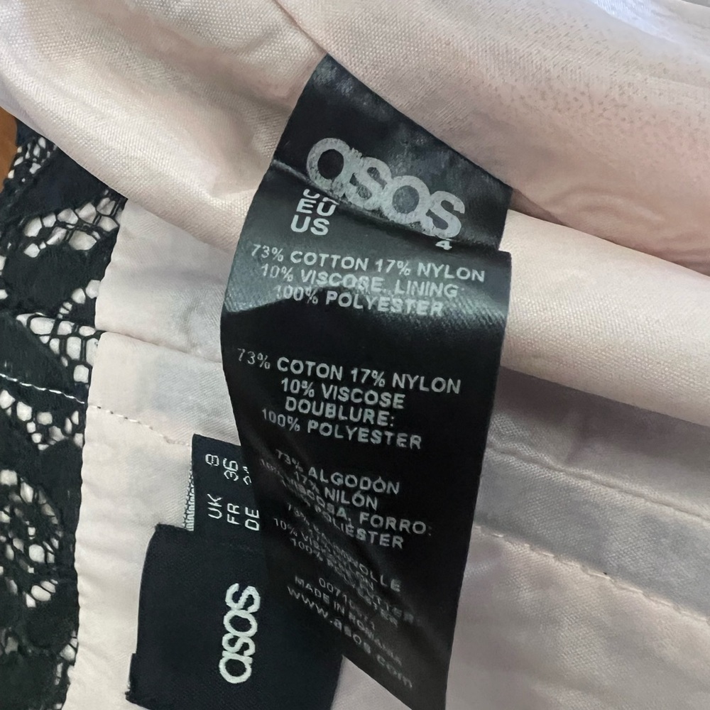 ASOS Lace Strapless Jumpsuit.. Size 4 - Picture 5 of 5
